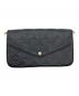 LOUIS VUITTON (ルイ ヴィトン) ポシェット フェリシー ショルダーバッグ ブラック：170000円