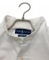 中古・古着 POLO RALPH LAUREN (ポロ・ラルフローレン) バンドカラーシャツ ホワイト サイズ:記載なし(実寸サイズ参考)：4000円