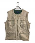 CHAPS RALPH LAURENチャップス ラルフローレン）の古着「80s ハンティングベスト」｜ベージュ