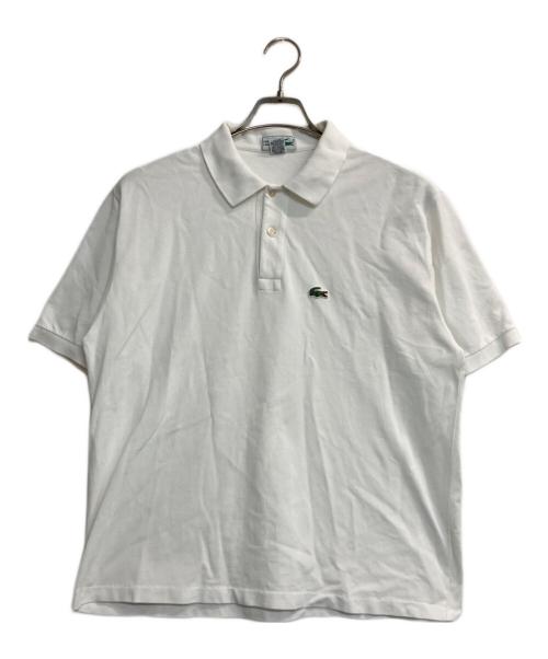 LACOSTE（ラコステ）LACOSTE (ラコステ) ポロシャツ ホワイト サイズ:Ⅼの古着・服飾アイテム