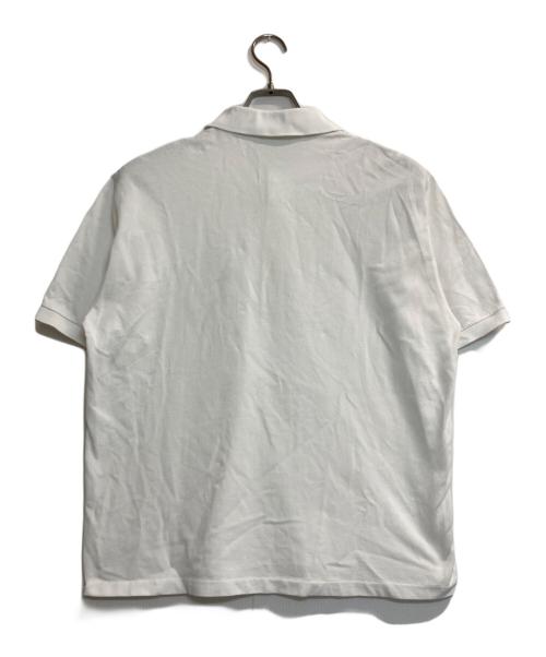 LACOSTE（ラコステ）LACOSTE (ラコステ) ポロシャツ ホワイト サイズ:Ⅼの古着・服飾アイテム