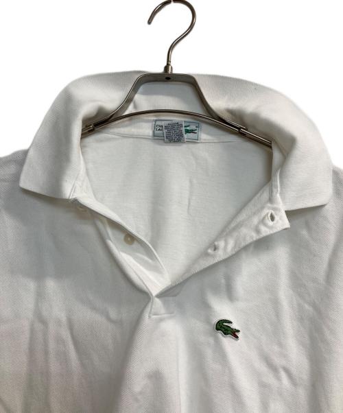 LACOSTE（ラコステ）LACOSTE (ラコステ) ポロシャツ ホワイト サイズ:Ⅼの古着・服飾アイテム