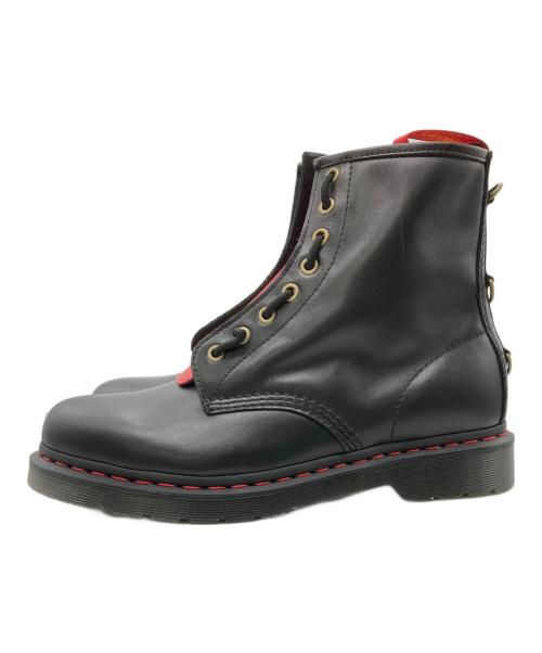 Dr.Martens（ドクターマーチン）Dr.Martens (ドクターマーチン) 1460 Year of the Rabbit Leather Lace Up Boots 'Black Red' ブラック サイズ:US M 9の古着・服飾アイテム