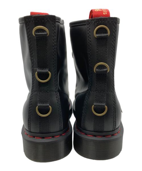 Dr.Martens（ドクターマーチン）Dr.Martens (ドクターマーチン) 1460 Year of the Rabbit Leather Lace Up Boots 'Black Red' ブラック サイズ:US M 9の古着・服飾アイテム