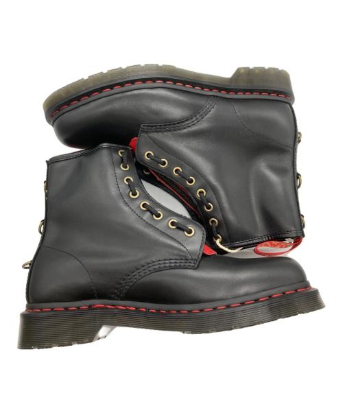 Dr.Martens（ドクターマーチン）Dr.Martens (ドクターマーチン) 1460 Year of the Rabbit Leather Lace Up Boots 'Black Red' ブラック サイズ:US M 9の古着・服飾アイテム