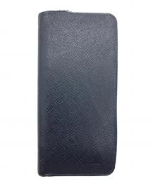 LOUIS VUITTON（ルイ ヴィトン）の古着「ヴェルティカル タイガジッピーウォレット」｜ネイビー
