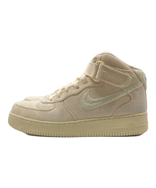 NIKE（ナイキ）NIKE (ナイキ) stussy (ステューシー) Air Force 1 Mid Fossil Stone ベージュ サイズ:US10の古着・服飾アイテム