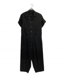 Yohji Yamamoto FEMME（ヨウジヤマモトファム）の古着「オールインワン」｜ブラック
