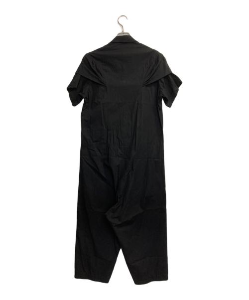 Yohji Yamamoto FEMME（ヨウジヤマモトファム）Yohji Yamamoto FEMME (ヨウジヤマモトファム) オールインワン ブラック サイズ:1の古着・服飾アイテム