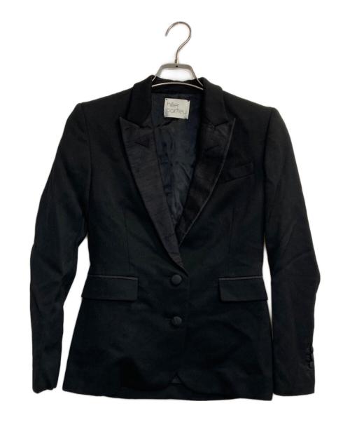 hillier bartley（ヒリヤーバートリー）Hillier Bartley (ヒリヤーバートリー) テーラードジャケット ブラック サイズ:6の古着・服飾アイテム