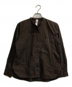 MHLマーガレットハウエル）の古着「GARMENT DYE BASIC POPLIN」｜ダークブラウン