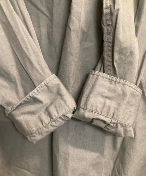 MHL（マーガレットハウエル）MHL (マーガレットハウエル) GARMENT DYE BASIC POPLIN ダークブラウン サイズ:Mの古着・服飾アイテム