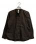 MHL（マーガレットハウエル）の古着「GARMENT DYE BASIC POPLIN」｜ダークブラウン