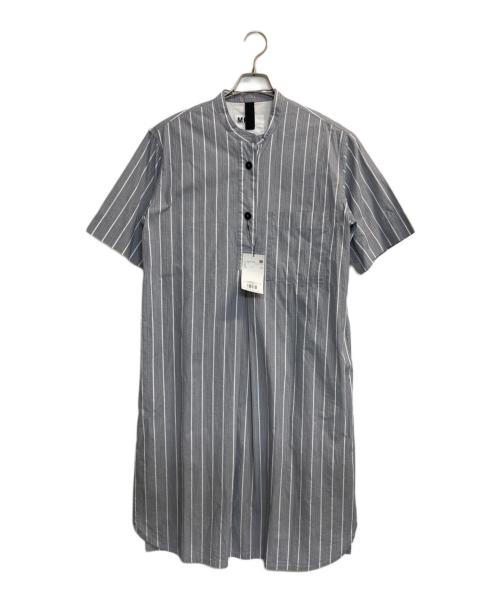 MHL（マーガレットハウエル）MHL (マーガレットハウエル) END ON END STRIPE COTTON グレー サイズ:SIZE1 未使用品の古着・服飾アイテム