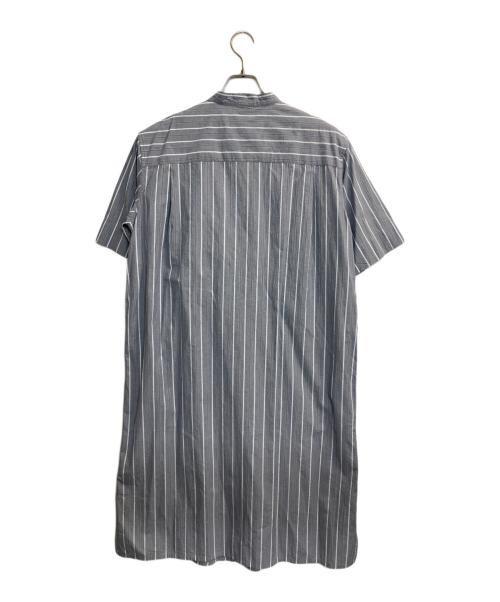 MHL（マーガレットハウエル）MHL (マーガレットハウエル) END ON END STRIPE COTTON グレー サイズ:SIZE1 未使用品の古着・服飾アイテム