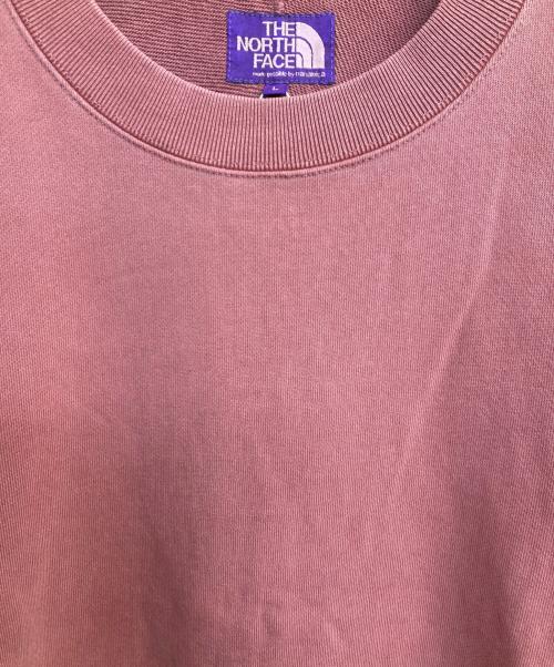 THE NORTHFACE PURPLELABEL（ザ・ノースフェイス パープルレーベル）THE NORTHFACE PURPLELABEL (ザ・ノースフェイス パープルレーベル) 11oz Crewneck Sweatshirt レッド サイズ:Ⅼの古着・服飾アイテム