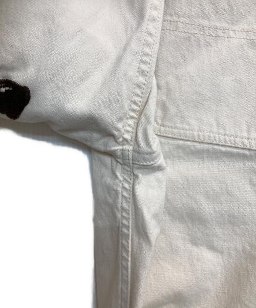 MONKEY TIME（モンキータイム）MONKEY TIME (モンキータイム) CVS EMBRO WK PT アイボリー サイズ:Sの古着・服飾アイテム