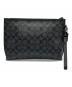COACH (コーチ) クラッチバッグ グレー：4000円
