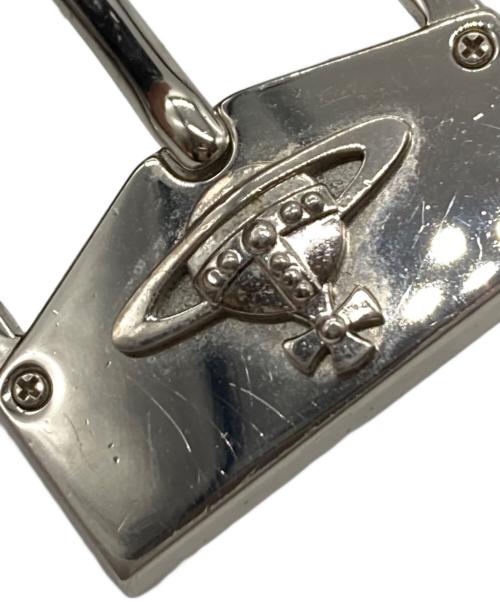 Vivienne Westwood（ヴィヴィアンウエストウッド）Vivienne Westwood (ヴィヴィアンウエストウッド) ワンポイントオーブバックルレザーベルト ブラックの古着・服飾アイテム