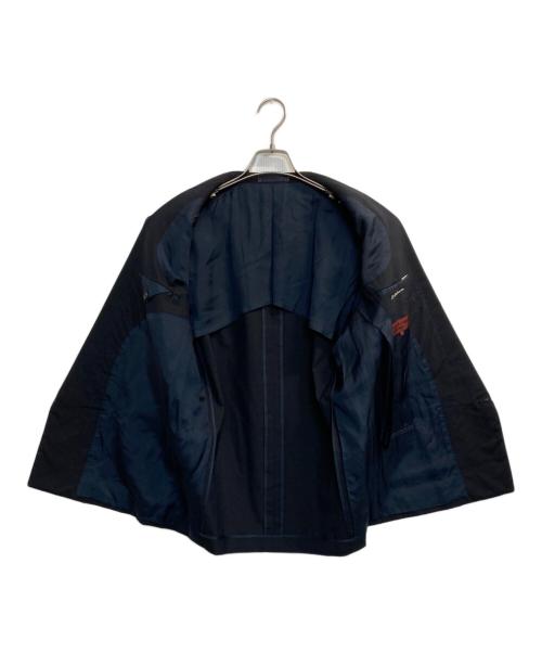 COMME des GARCONS HOMME DEUX（コムデギャルソン オム ドゥ）COMME des GARCONS HOMME DEUX (コムデギャルソン オム ドゥ) ウールダブルジャケット ネイビー サイズ:Ｓの古着・服飾アイテム