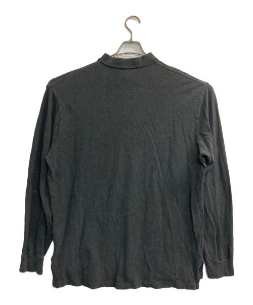 POLO RALPH LAUREN（ポロ・ラルフローレン）POLO RALPH LAUREN (ポロ・ラルフローレン) 長袖ポロシャツ グレー サイズ:XLの古着・服飾アイテム