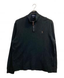 POLO RALPH LAUREN（ポロ・ラルフローレン）の古着「H/Zニット」｜ブラック