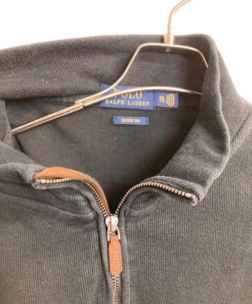 POLO RALPH LAUREN（ポロ・ラルフローレン）POLO RALPH LAUREN (ポロ・ラルフローレン) H/Zニット ブラック サイズ:ＸＸＬの古着・服飾アイテム