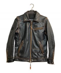 中古・古着通販】Excelled (エクセル) ダブルライダースジャケット