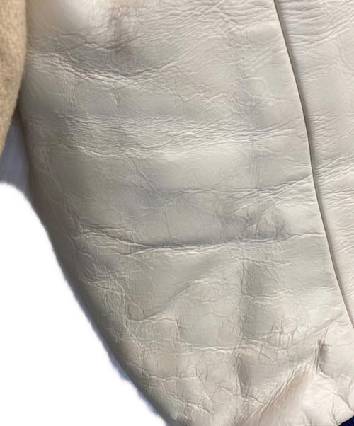 whitesville（ホワイツビル）whitesville (ホワイツビル) スタジャン アイボリー サイズ:40の古着・服飾アイテム