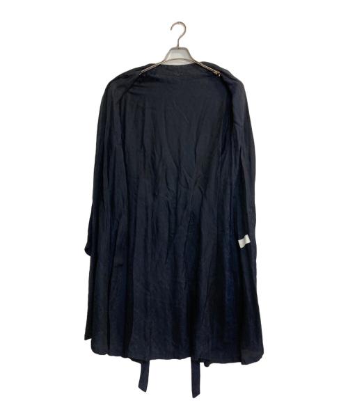 URU（ウル）uru (ウル) ガウンコート ネイビー サイズ:3の古着・服飾アイテム