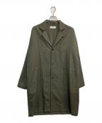 MARKAマーカ）の古着「SHIRT COAT WOOL SOFT SERGE」｜ブラウン
