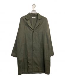 MARKA（マーカ）の古着「SHIRT COAT WOOL SOFT SERGE」｜ブラウン