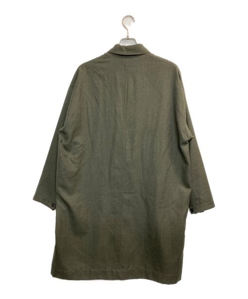 MARKA（マーカ）MARKA (マーカ) SHIRT COAT WOOL SOFT SERGE ブラウン サイズ:1の古着・服飾アイテム