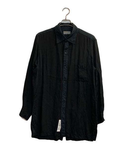 Yohji Yamamoto pour homme（ヨウジヤマモト プールオム）Yohji Yamamoto pour homme (ヨウジヤマモト プールオム) CUPRA SHIRTS ブラック サイズ:2の古着・服飾アイテム