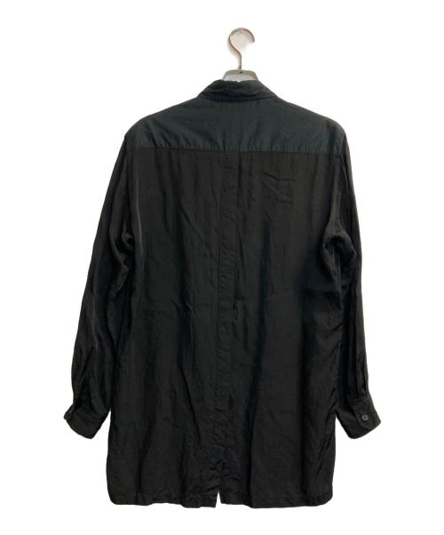 Yohji Yamamoto pour homme（ヨウジヤマモト プールオム）Yohji Yamamoto pour homme (ヨウジヤマモト プールオム) CUPRA SHIRTS ブラック サイズ:2の古着・服飾アイテム