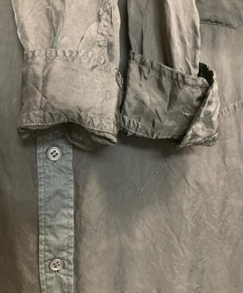 Yohji Yamamoto pour homme（ヨウジヤマモト プールオム）Yohji Yamamoto pour homme (ヨウジヤマモト プールオム) CUPRA SHIRTS ブラック サイズ:2の古着・服飾アイテム