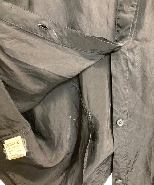 Yohji Yamamoto pour homme（ヨウジヤマモト プールオム）Yohji Yamamoto pour homme (ヨウジヤマモト プールオム) CUPRA SHIRTS ブラック サイズ:2の古着・服飾アイテム