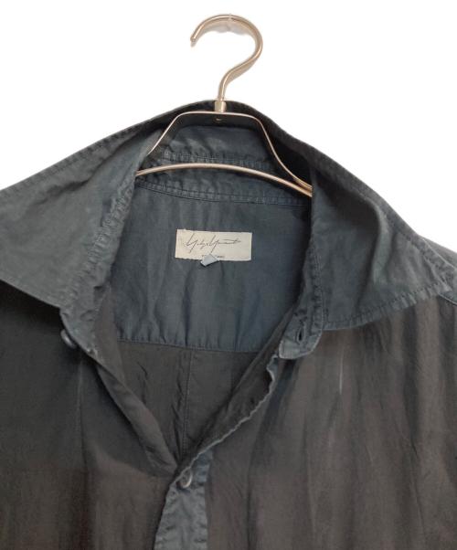 Yohji Yamamoto pour homme（ヨウジヤマモト プールオム）Yohji Yamamoto pour homme (ヨウジヤマモト プールオム) CUPRA SHIRTS ブラック サイズ:2の古着・服飾アイテム