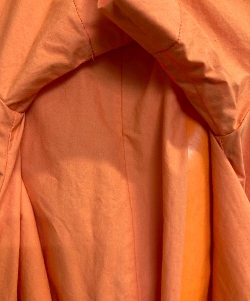Rumche（ラムシェ）Rumche (ラムシェ) デザインワンピース オレンジ サイズ:ＦＲＥＥの古着・服飾アイテム