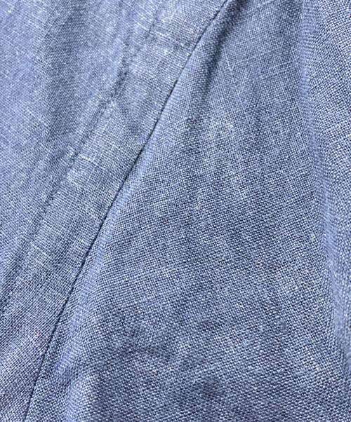 POLO RALPH LAUREN（ポロ・ラルフローレン）POLO RALPH LAUREN (ポロ・ラルフローレン) S/S LINEN SHIRTS ネイビー サイズ:ＸＬの古着・服飾アイテム