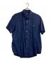 POLO RALPH LAUREN（ポロ・ラルフローレン）の古着「S/S LINEN SHIRTS」｜ネイビー