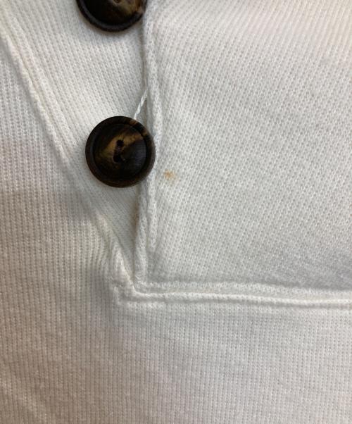 POLO RALPH LAUREN（ポロ・ラルフローレン）POLO RALPH LAUREN (ポロ・ラルフローレン) ESTATE RIB ショールカラー スウェット アイボリー サイズ:Ⅼの古着・服飾アイテム