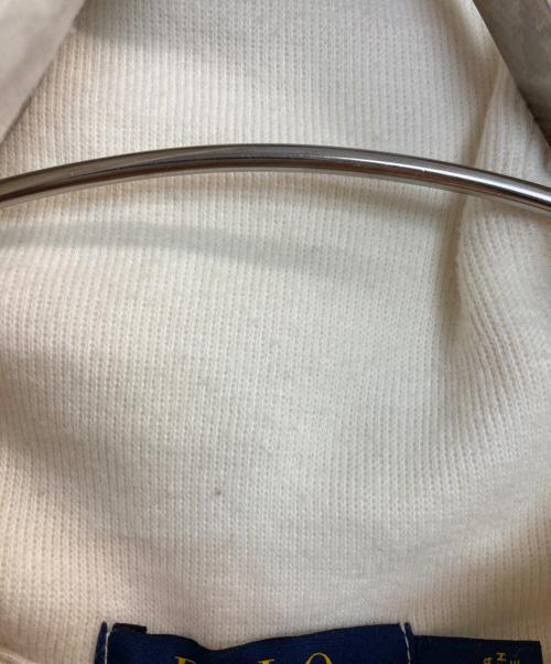 POLO RALPH LAUREN（ポロ・ラルフローレン）POLO RALPH LAUREN (ポロ・ラルフローレン) ESTATE RIB ショールカラー スウェット アイボリー サイズ:Ⅼの古着・服飾アイテム