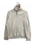 POLO RALPH LAUREN（ポロ・ラルフローレン）の古着「ESTATE RIB ショールカラー スウェット」｜アイボリー