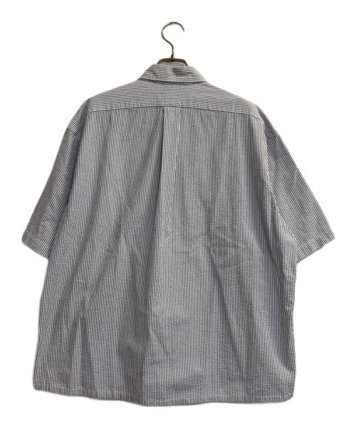 POLO RALPH LAUREN（ポロ・ラルフローレン）POLO RALPH LAUREN (ポロ・ラルフローレン) シアサッカー半袖BDシャツ ホワイト サイズ:ＸＬの古着・服飾アイテム