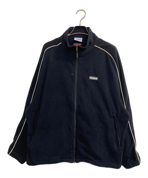 KEBOZ（ケボズ）KEBOZ (ケボズ) NANGA (ナンガ) コラボフリースジャケット ブラック サイズ:Ⅼの古着・服飾アイテム
