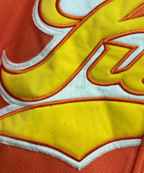 FUBU（フブ）FUBU (フブ) ゲームシャツ オレンジ サイズ:Ｌの古着・服飾アイテム