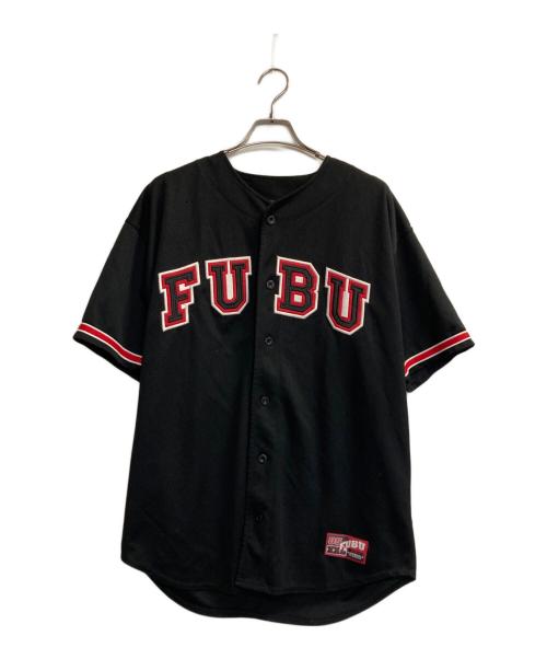 FUBU（フブ）FUBU (フブ) ゲームシャツ ブラック サイズ:ＸＬの古着・服飾アイテム