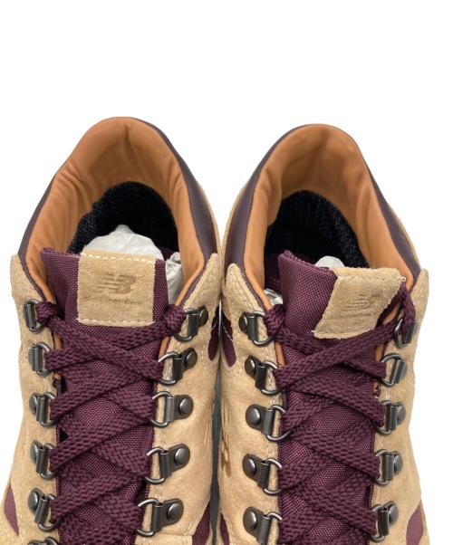 NEW BALANCE（ニューバランス）NEW BALANCE (ニューバランス) Aime Leon Dore (エメレオンドレ) RAINIER URAINXA1 ボルドー×ベージュ サイズ:US9.5の古着・服飾アイテム