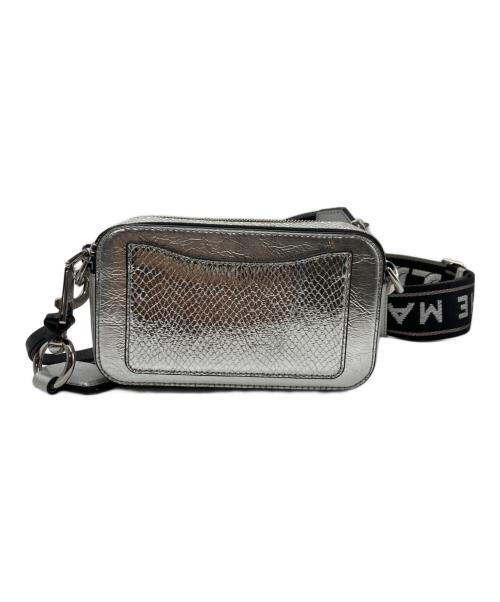 MARC JACOBS（マークジェイコブス）MARC JACOBS (マークジェイコブス) スパンコールカメラショルダーバッグ シルバーの古着・服飾アイテム